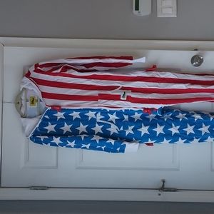 American Flag Onesie